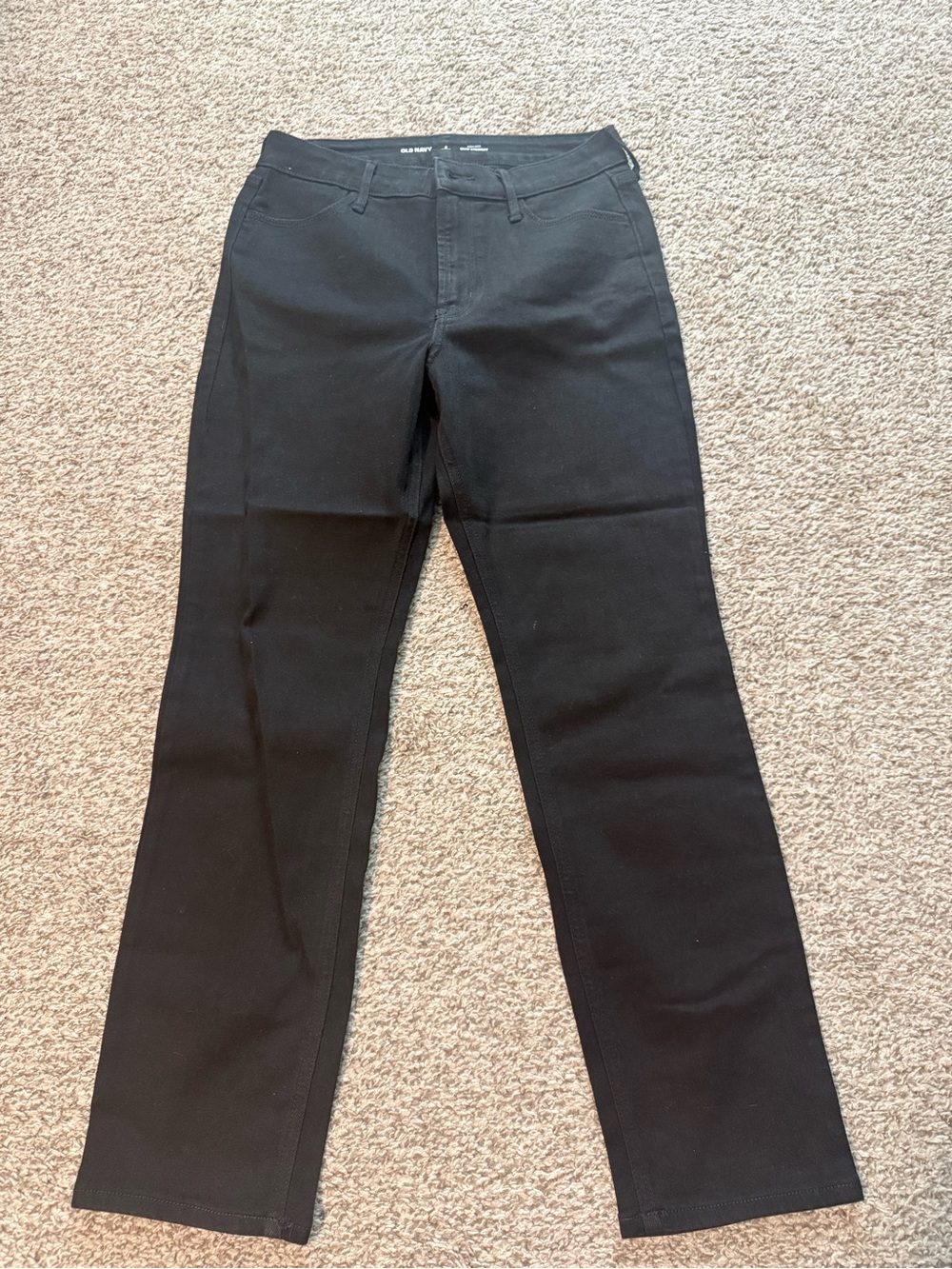 Old Navy Straight-Leg Jeans in Black
